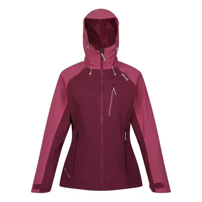 (14 UK, Amaranth/Viola) Regatta Womens/Ladies Birchdale Waterproof Shell Jacket