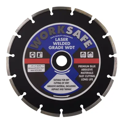 Sealey Worksafe® Asphalt/Tarmac Diamond Blade x 22mm WDT230