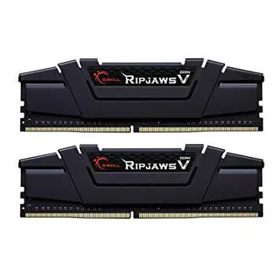 G.SKILL , Black,F4-4000C18D-16GVK RipJaws Series Noir Go (2x Go) DDR4 MHz CL18