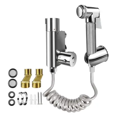 Bidet Douche Spray Toilet, Spray Brass Bathroom Thermostatic Round Bidet Douche Kit Muslim Spray