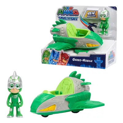 PJ Masks Save the Sky Gekko Mobile Gekko Figure and Car Green Kids Toys for Ages Up by Just Play