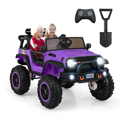 2-Seater Ride On Car 24V Kids Truck With Remote Control Music & Story