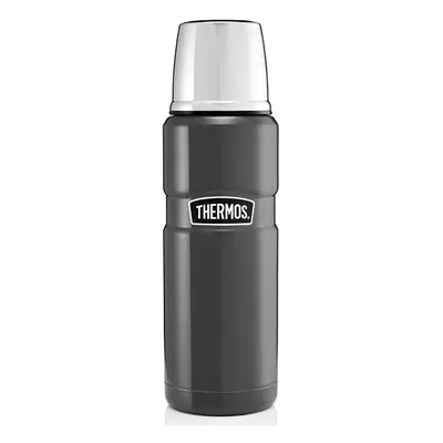 Thermos King Flask Stainless Steel Gunmetal 470ml