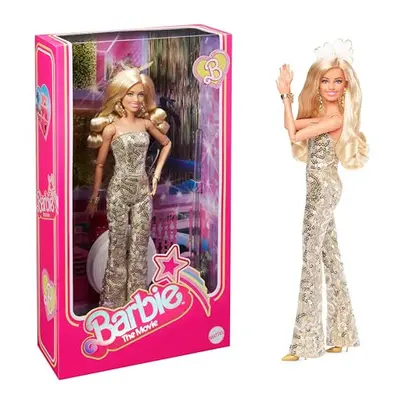 Barbie Margot Robbie as in Gold Disco Jumpsuit The Movie Collectible D