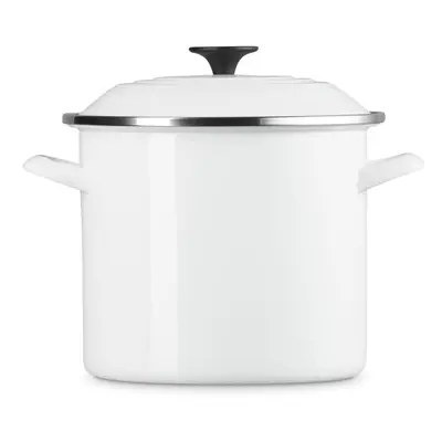 Le Creuset Enamel On Steel Stockpot qt. White