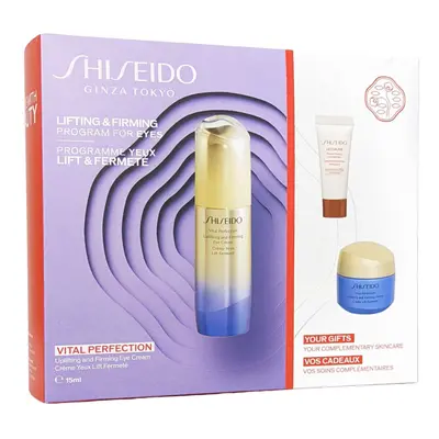 Vital Perfection Shiseido Uplifting and Firming Eye Cream 15ml + Mini Skincare items