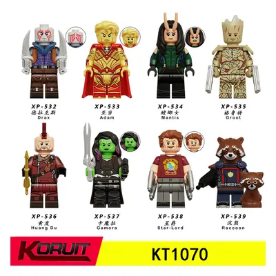 Guardians Of The Galaxy Minifigures Building Blocks Kids Toys Gift