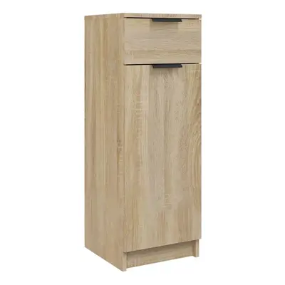 (Sonoma oak) vidaXL Bathroom Cabinet Engineered Wood Vanity Unit Cupboard Multi Colours