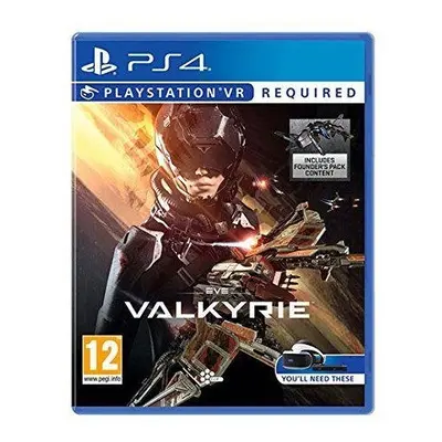 Eve Valkyrie VR for PS4 Playstation PSVR Game