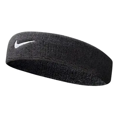 (One Size, Black) Nike Swoosh Headband | Sports Sweatband