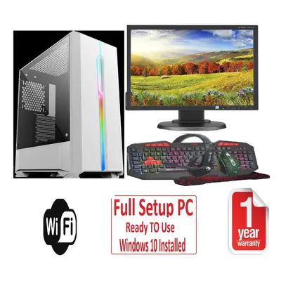 Fast Gaming PC Full Setup - i5 16GB RAM 1TB GT1030 2GB