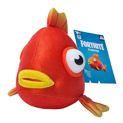 Fornite FNT0521 Flopper Lopper Plush-7 Inch Super-Soft and Huggable-Collect Them All, Red