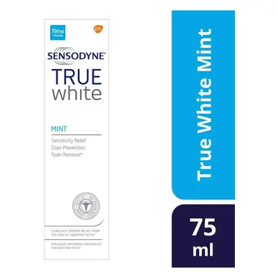 Sensodyne True White Mint Toothpaste 75ml