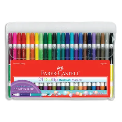 Faber-Castell DuoTip Washable Markers - Markers Colors