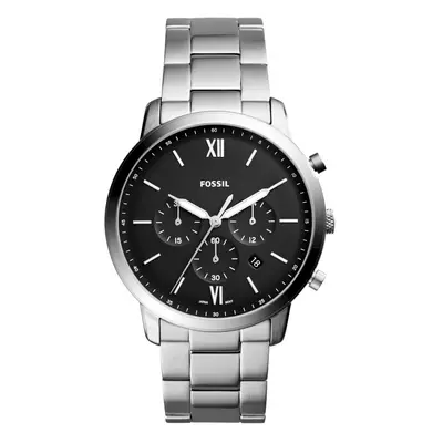 Fossil Men's Neutra Quartz Stainless Steel Chronograph Watch Color: