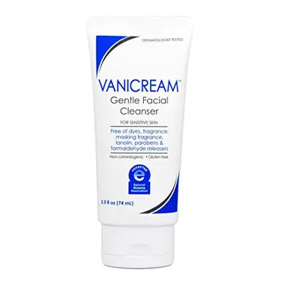 Vanicream Gentle Facial Cleanser - 2.5 fl oz - Formulated Without Comm