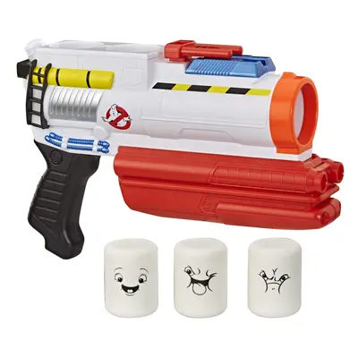 Ghostbusters Mini-Puft Popper Blaster Action Afterlife Roleplay Toy with Foam Puft Projectiles f