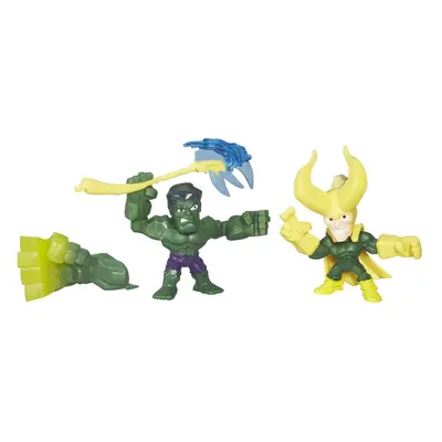 Marvel Super Hero Mashers Micro Hulk vs. Loki 2-Pack