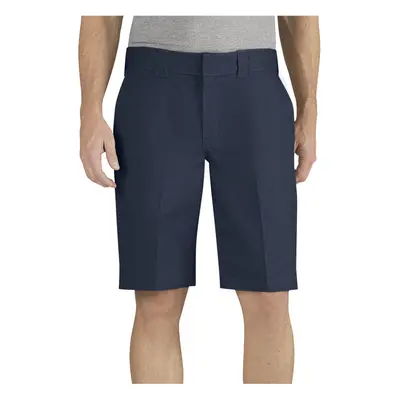 Dickies mens Inch Relaxed-fit Stretch-twill Work flat front shorts