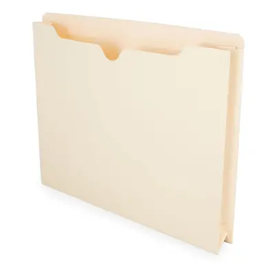 Staples File Jackets with Reinforced Tab 2-Inch Expansion Letter Size Manila 50/BX