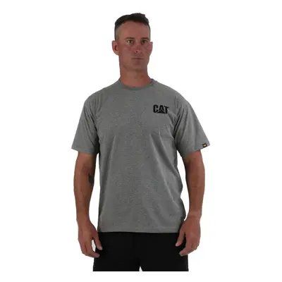 Caterpillar Men's Trademark T-Shirt (Regular and Big Sizes) Dark Heat