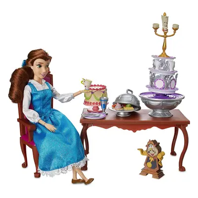 Disney Belle Classic Doll Dinner Party Play Set - Beauty and The Beast