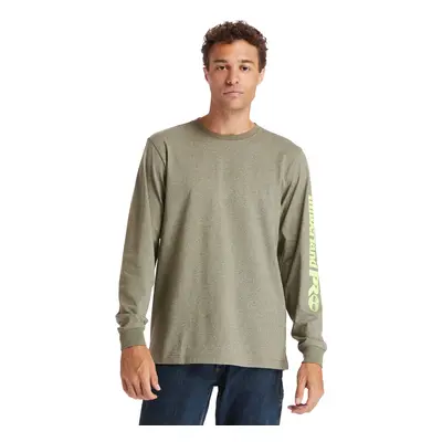 Timberland PRO Men's Base Plate Blended Long-Sleeve T-Shirt with Logo