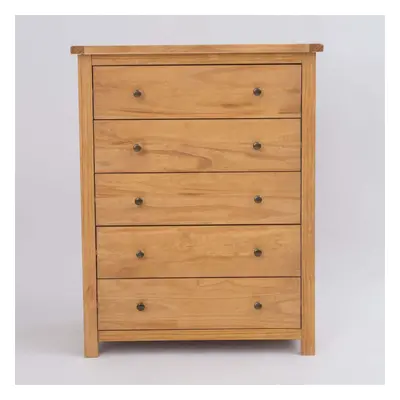 Chest of Drawers Drawer Dark Oak Bedroom Furniture Storage Country Wood Unit