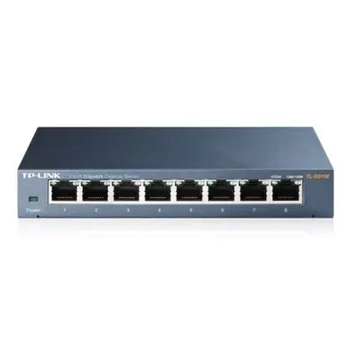 Desktop Switch TP-LINK TL-SG108 8P Gigabit Auto MDIX Metal