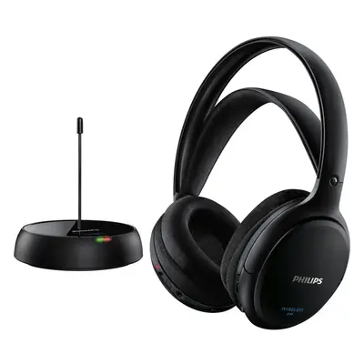 Philips Hi-Fi Over-Ear Wireless Headphones - Black