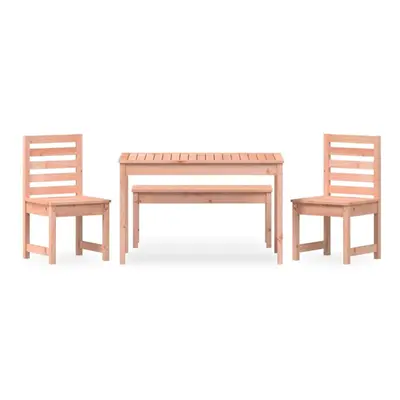 (natural douglas) vidaXL Garden Dining Set Outdoor Table and Chair Set Piece Solid Wood Pine