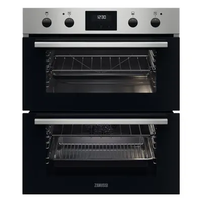 Zanussi ZPHNL3X1 Built Under Electric Double Oven - Black