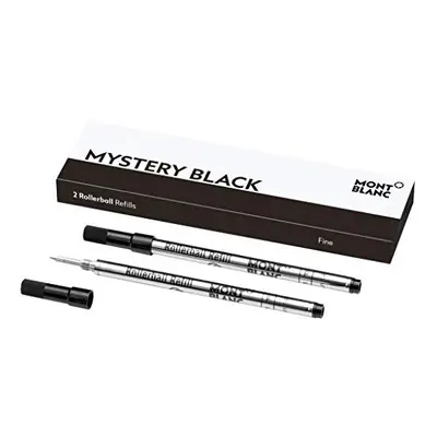 Rollerball Refills F Mystery Black Refill Cartridge with a Fine Nib for Rollerball Pens x Black 