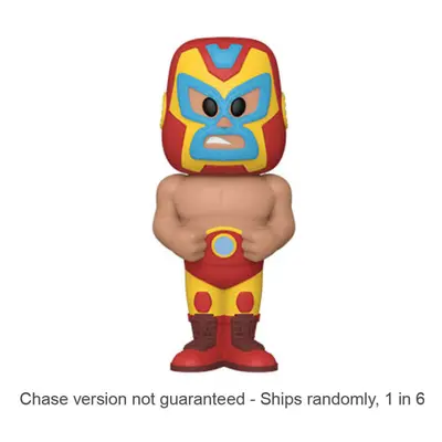 Iron Man Luchadore Vinyl Soda Chase Ships in