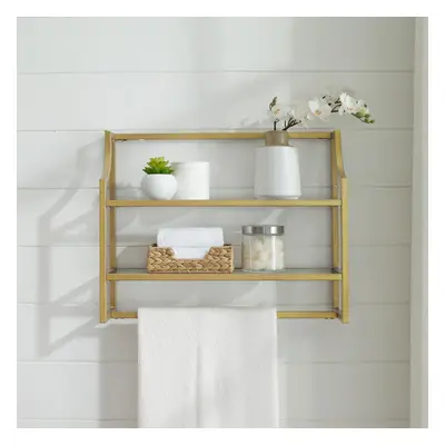 Aimee Wall Shelf Soft Gold