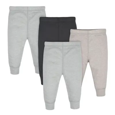 Gerber Baby Boys' Multi-Pack Pants Gray Heather/Black Months