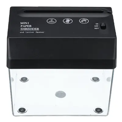 A6 Electric Paper Shredder Office Section Silent Document Shredder Mini Household Paper Shredder