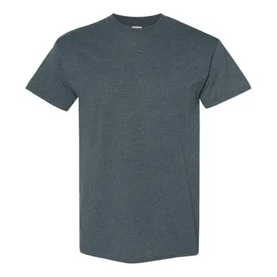 (3XL, Dark Heather) Gildan Mens Heavy Cotton Short Sleeve T-Shirt (Pack Of 5)