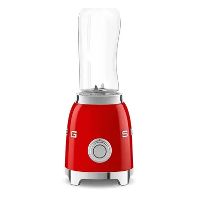 Smeg PBF01RDUK Retro 50s Style Personal Blender, Speed Settings, 600ml, 300W, Red