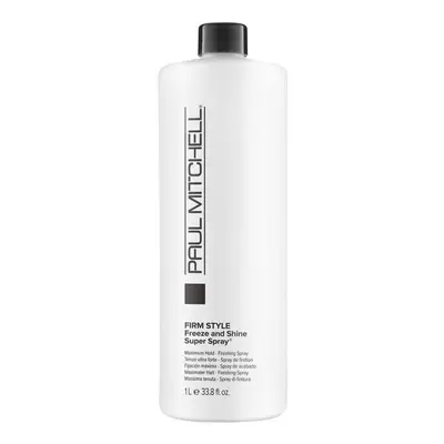 Paul Mitchell Freeze and Shine Super Hairspray Maximum Hold Shiny Finish Hairspray For Coarse Ha