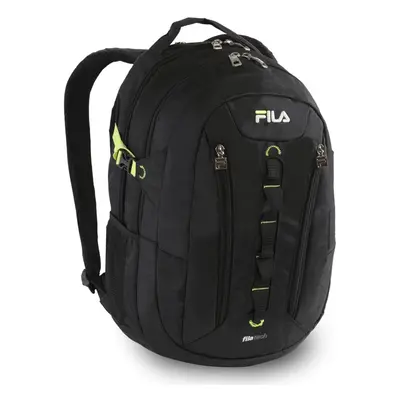 Fila Vertex Tablet and Laptop Backpack Black/NEON One Size