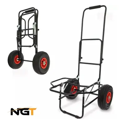 NGT Trolley Quick Fish Folding Fishing Trolley Carp Coarse Match Twin Wheel