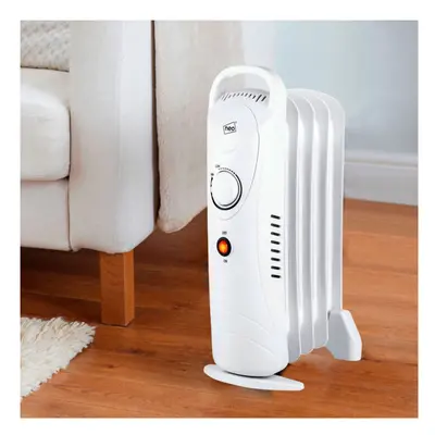 (White) Neo 650W Oil Filled Fin Electric Heater Radiator