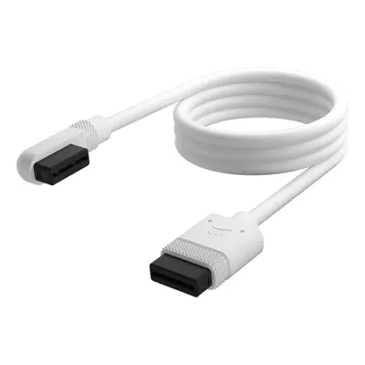 iCUE LINK Slim Cable - 1x 600mm Straight/Slim - White