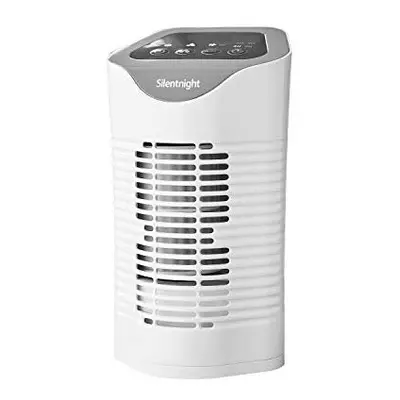 Silentnight Air Purifier with HEPA & Carbon Filters, Air Cleaner for Allergies, Pollen, Pets, Du