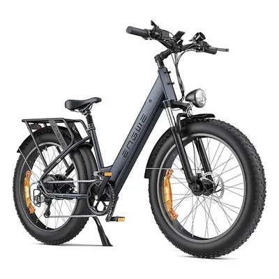 (Black) ENGWE Electric Bikes for Adults E26 ST Electric Bicycle "x4 Fat Wheels