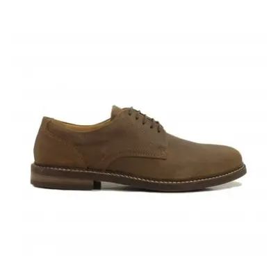 (7 (Adults')) Franklin | Brown Oiled Nubuck | Mens Derby Shoes