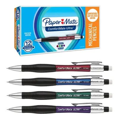 Comfortmate Ultra Mechanical Pencil 0.7mm Assorted (12pk)