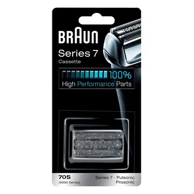 Braun Shaver Replacement Part 70S Silver, Compatible with Series Shavers