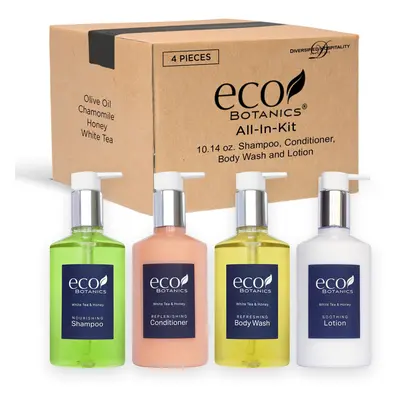 Eco Botanics Amenities Set 10.14 oz. Pumps (1 of Each) Shampoo Condit